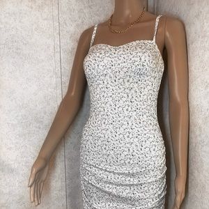 SHEIN White Floral Mini Dress